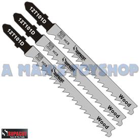 JIGSAW BLADE 6TPI 4" WOOD PLASTIC 3PCE