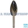 NLA* BURR ROTARY FLAME SHAPE 12MM X 20MM