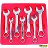 SPANNER SET AF 7 PIECE SHORT RING/OPEN