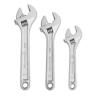 ADJUSTABLE WRENCH SET 3 PIECE