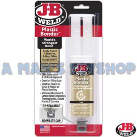 PLASTIC BONDER 2 PART ADHES TAN 15MIN SE