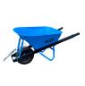 WHEELBARROW 100 LITRE METAL SQUARE TRAY