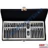 TORX-SPLINE-STAR BIT SET 40PCE 1/2-3/8DR