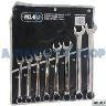 SPANNER SET RING/OPEN SET METRIC 8 PIECE