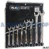 SPANNER SET RING/OPEN SET METRIC 8 PIECE