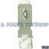 HASP & STAPLE 100MM ZINC PLATED