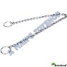 NLA* DOG METAL CHOKER PET CHAIN D2.5MMX5