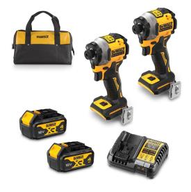 IMPACT DRIVER 18V TWIN PACK 4AK KIT