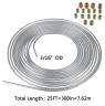 BRAKE LINE KIT 3/16 25FT STEEL TUBE& FIT