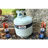 GAS BOTTLE CYLINDER 9KG TANK TIES STRAP