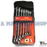 RING OPEN SPANNER SET METRIC 10MM-19MM