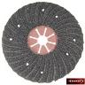 FLAP DISC SEMI 125 X C24 SILICON GLUE-RE