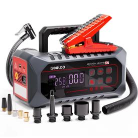 BATTERY JUMP STARTER & AIR PUMP 6000A