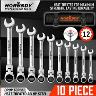 RATCHETING WRENCH 10 PIECE SET METRIC