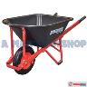 WHEELBARROW 100 LITRE POLY TRAY H/DUTY