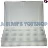 STORAGE BOX EMPTY 18 COMPARTMENT LARGE