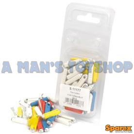 ASSORTMENT FUSE PACK PORCELAIN 30 PIECE