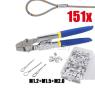 CABLE CRIMP PLIER KIT 1.2MM - 2MM WIRE