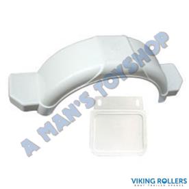 TRAILER MUDGUARD POLY 13" SINGLE BLACK