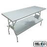 NLA* FOOD WORK TABLE 1829X762X787MM FOLD