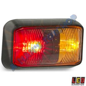 LED SIDE LIGHT MARKER RED/AMBER M/VOLT