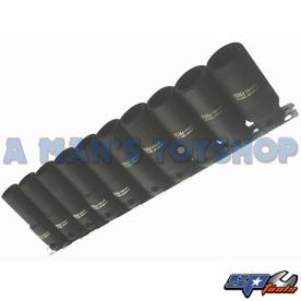 IMPACT SOCKET SET 10 PCE METRIC DEEP