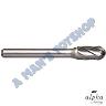 BURR 3/8 CYLINDRICAL BALL NOSE ALUMINIUM