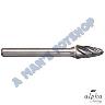 BURR 1/4 TREE RADIUS NOSE ALUMINIUM