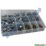 ASSORTMENT BOLT & NUT PACK 360PCS S/STE