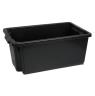 OPEN STORAGE TUB 52 LITRE  NO LID 670MM