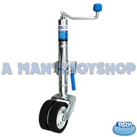 TWIN JOCKEY WHEEL 150MM WITH BRACKET