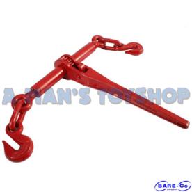 RATCHET LOAD BINDER 8/10MM HOOKS 4500KG