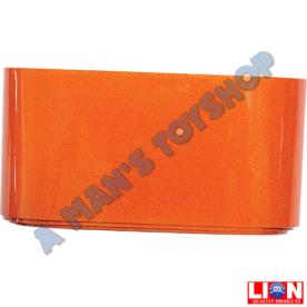 REFLECTIVE ORANGE TAPE 50MM X 1 METRE