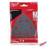 TRIANGLE SANDPAPER 120 GRIT 6PIECE 89MM