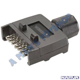 TRAILER PLUG 7 PIN FLAT