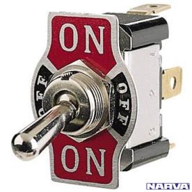 TOGGLE SWITCH ON/OFF/ON METAL TAB 20 AMP