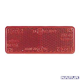 RED RETRO REFLECTOR WITH SELF ADHESIVE