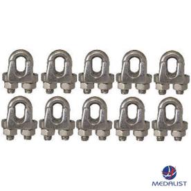 WIRE ROPE GRIP STAINLESS STEEL 3MM 10PC