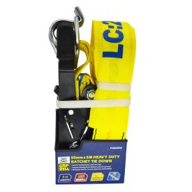 RATCHET TIE DOWN H/D 5M X 50M LC 2500KGS