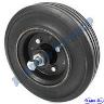 SOLID WHEEL &HUB ASSY CUSHION TYRE 400MM