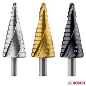 STEP DRILL HSS-TiN 4MM TO 30MM CUT 90%