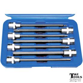 INHEX SOCKET SET 3/8DR METRIC 7PCE 3-10M