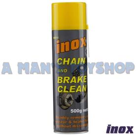 INOX CHAIN & BRAKE CLEANER 500 GRAM