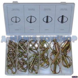 LYNCH PIN KIT ASSORTMENT 50 PIECE