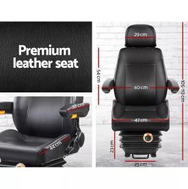 TRACTOR DOZER VINYL SEAT 130KG SHOCKIE