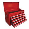 TOOL BOX 9 DRAWER PROF. RED 660X307X435
