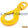 SWIVEL LIFT HOOK 7/8MM 2 TONS SELF LOCK