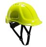 HARD HAT YELLOW - VENTED WITH CHIN STRAP