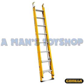 FIBREGLASS EXTENSION  LADDER 2.4-3.9MET