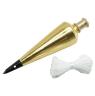PLUMB BOB BRASS PLATED 225 GRAM